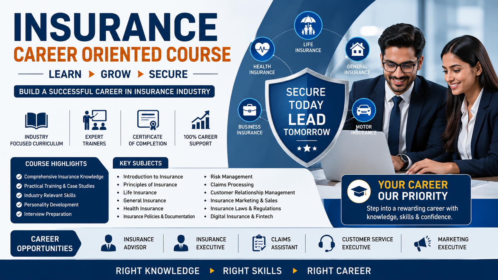 DIPLOMA IN INSURANCE CAREER ORIENTED  at AICDM Foundation